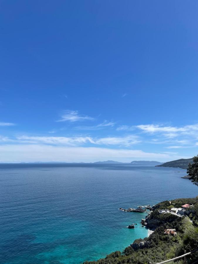 Double Studio Room In Mylopotamos With Beautifull View Cangaráda Kültér fotó